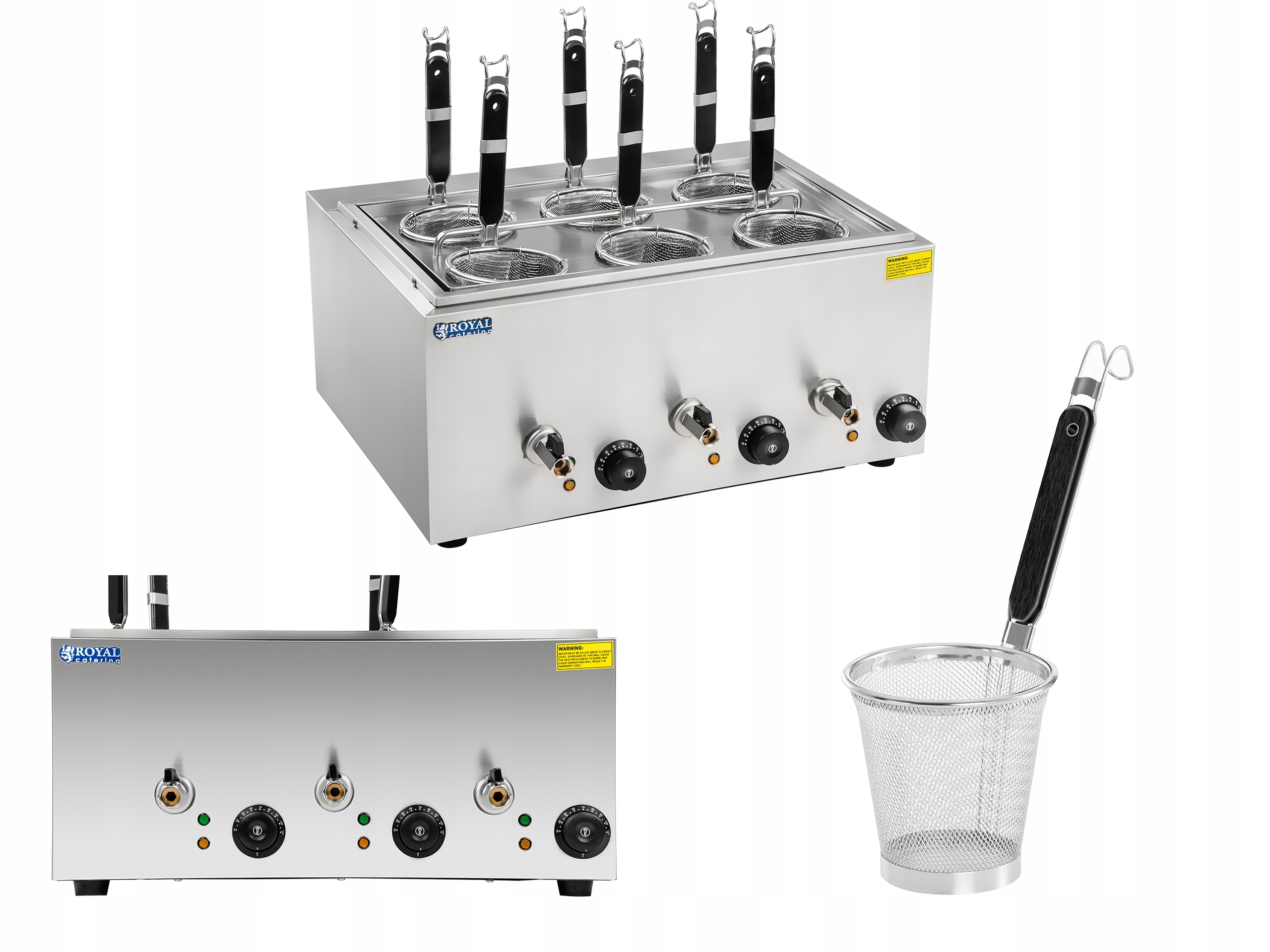 Knedlík na výrobu cestovín 12l ROYAL CATERING RCNK-6
