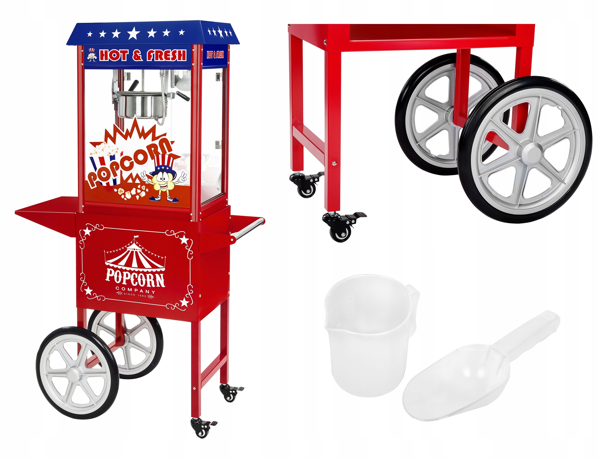 Stroj na popcorn ROYAL CATERING RCPW-16.1