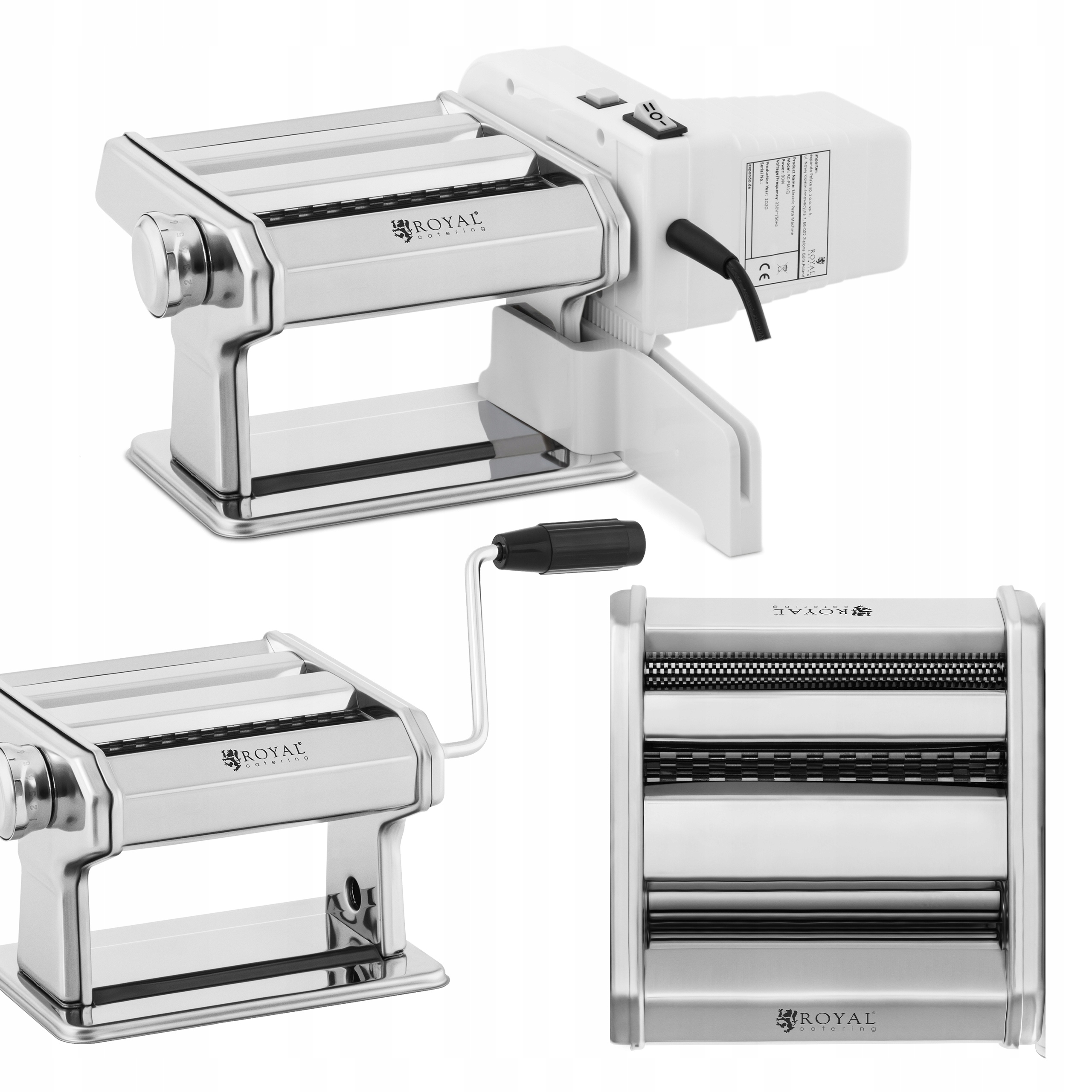 Stroj na cestoviny 140 mm Royal Catering RC-PM1Q