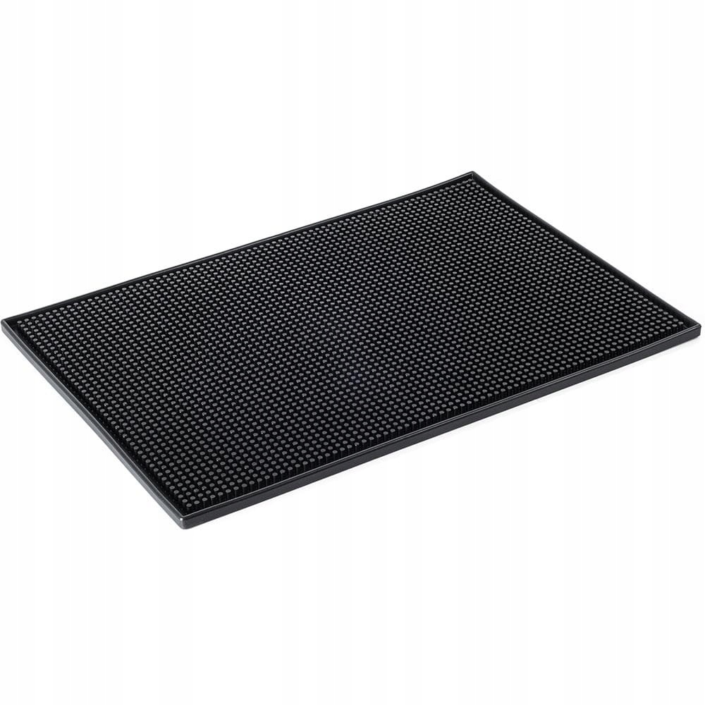 Barmanská podložka 450 x 300 x 10 mm čierna