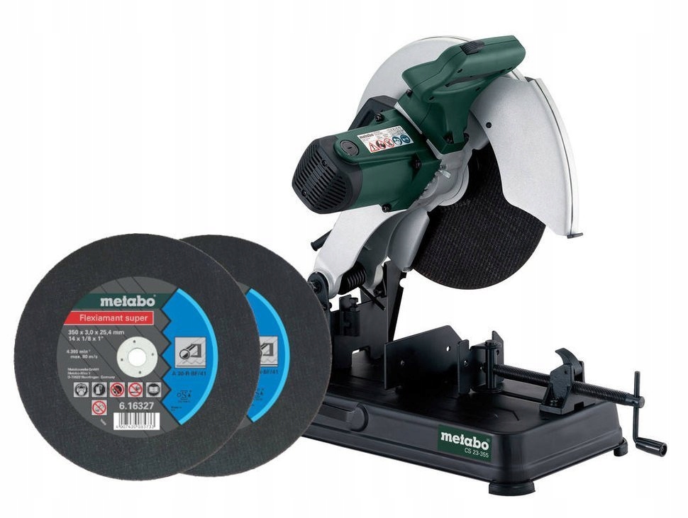 Metabo CS 23-355 rezačka na kov + 2x čepeľ