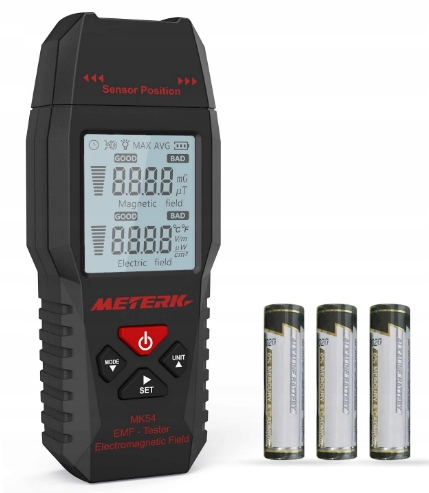 EMF meter METERK MK54 detektor žiarenia