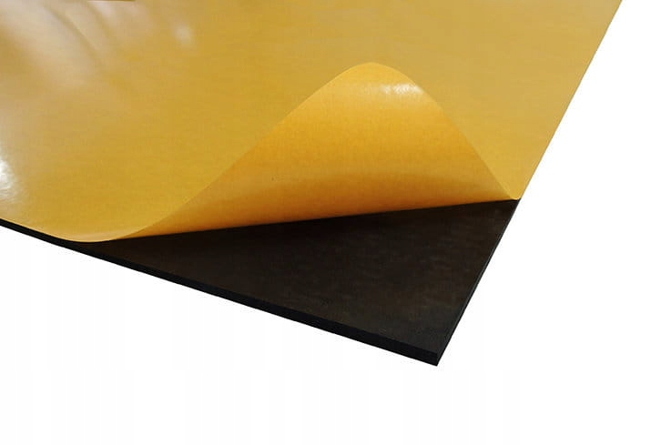 Lepidlo Mikroguma NB 190 +, NBR + PVC, 190 kg / m3, hrúbka 5 mm