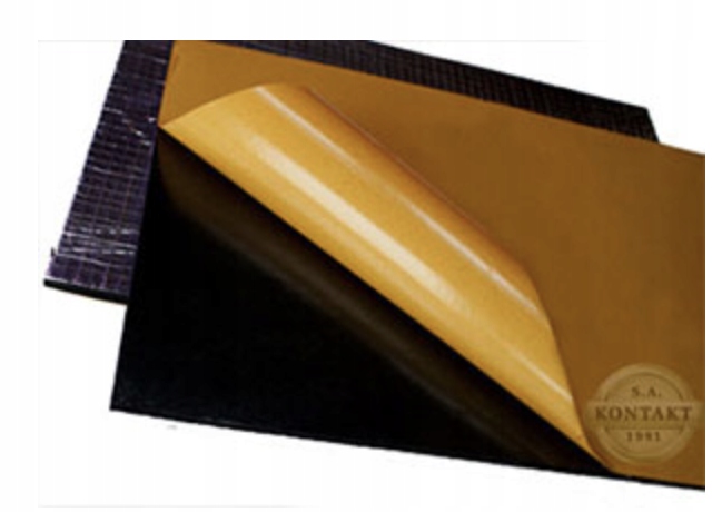 Mikroguma, penová guma s lepidlom 6mm 1000x500mm