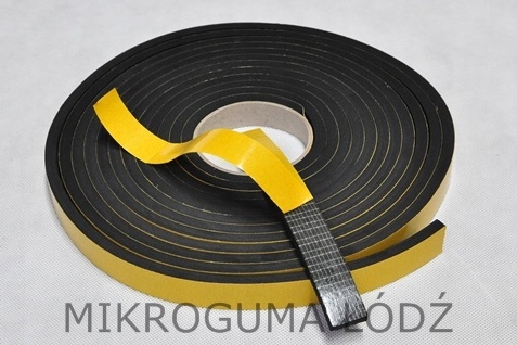 Mikroguma s lepidlom - tesnenie EPDM 20 x 5 mm 20M