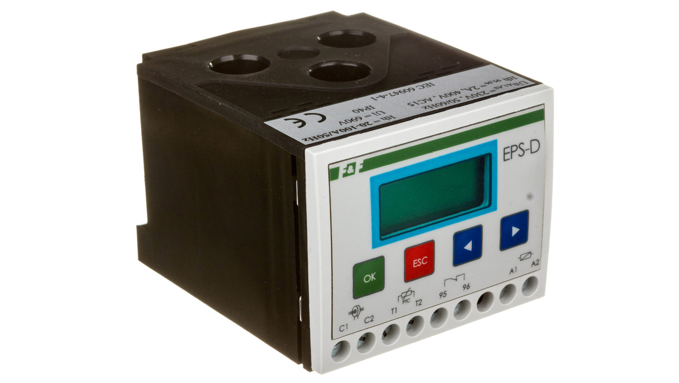 Mikroprocesorové motorové relé 20-100A EPS-