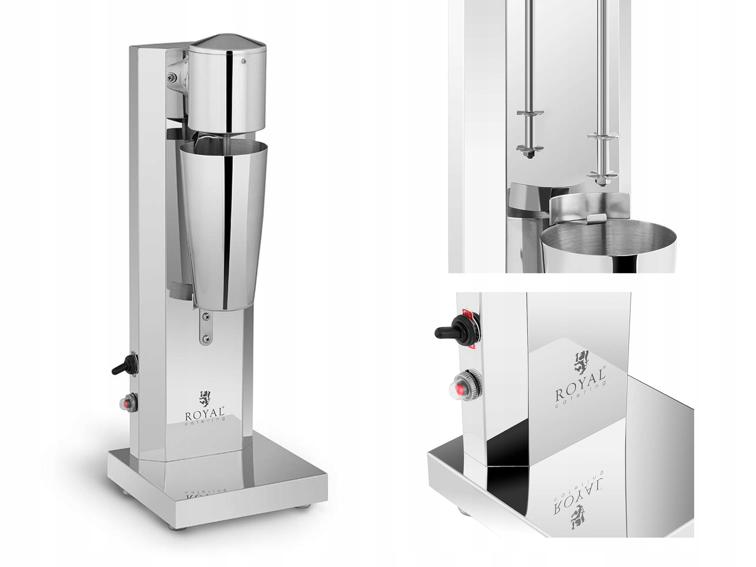 Napeňovač mlieka 800ml ROYAL CATERING RCMS-STD