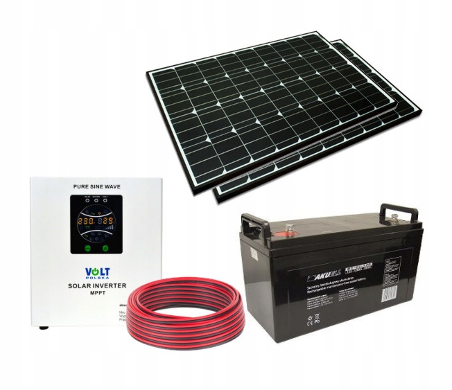 Mini solárna elektráreň 200W 230V 1000Wh kit