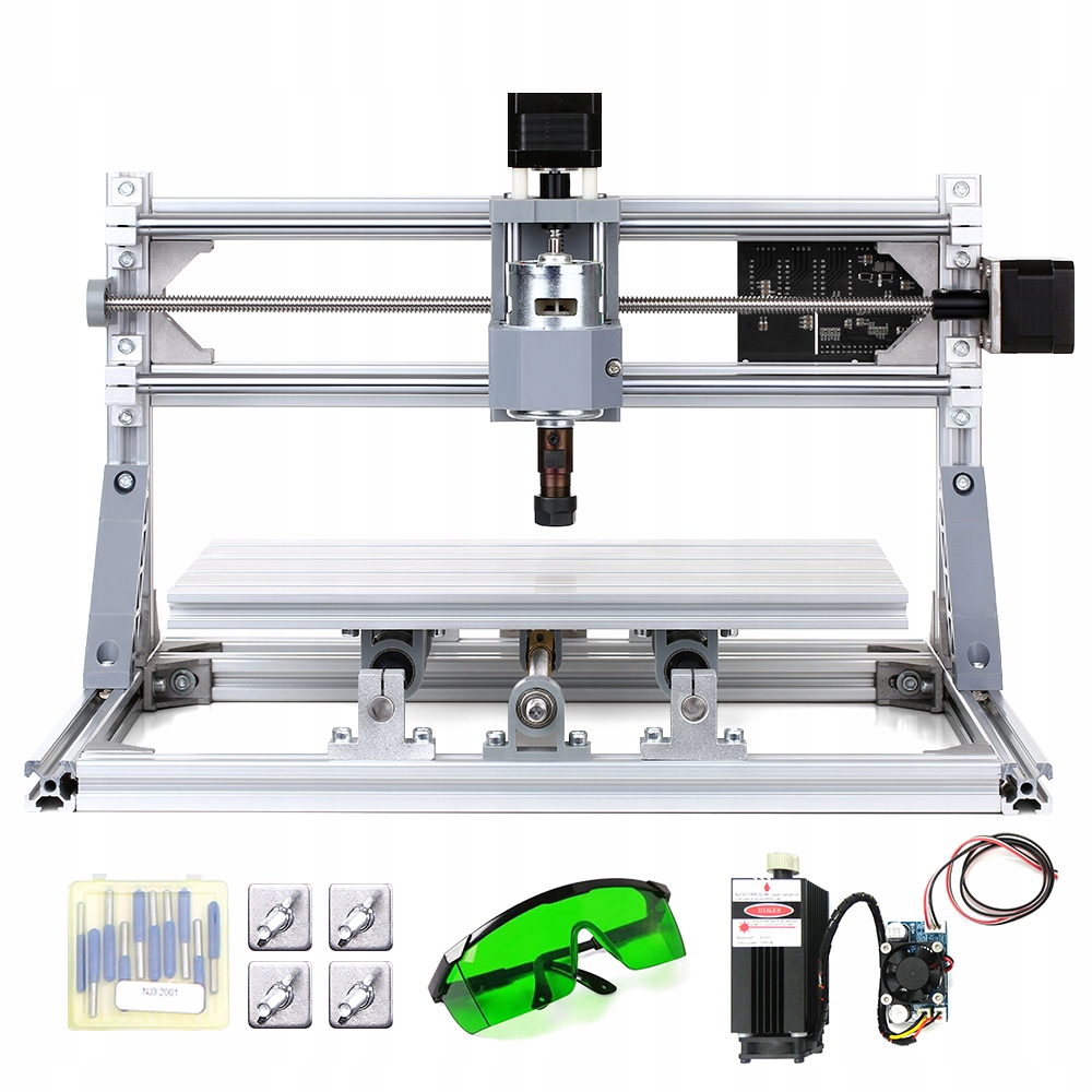 Mini laserový gravírovací stroj CNC3018 CNC 5000mw
