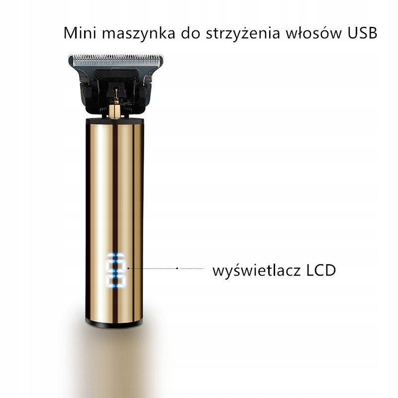 USB mini zastrihávač vlasov