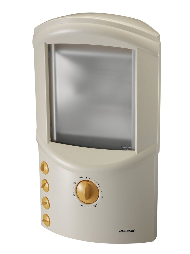 Mini solárium 912 Schott 440W krémové okuliare zadarmo