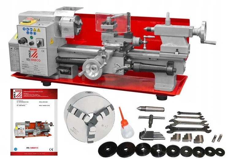 Mini stolný sústruh na modelovanie kovov 300 mm