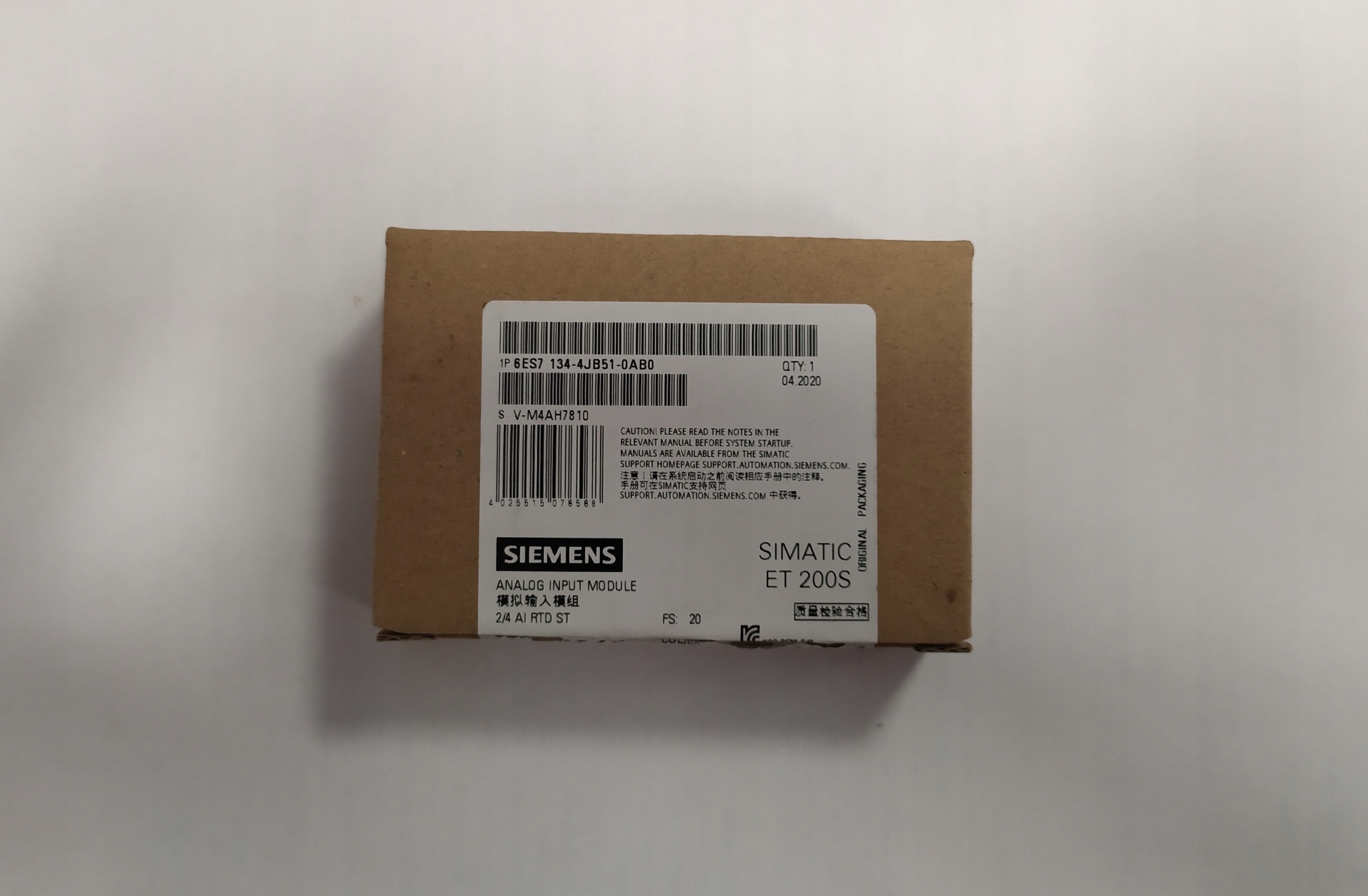 Modul Siemens SIMATIC 6ES7134-4JB51-0AB0