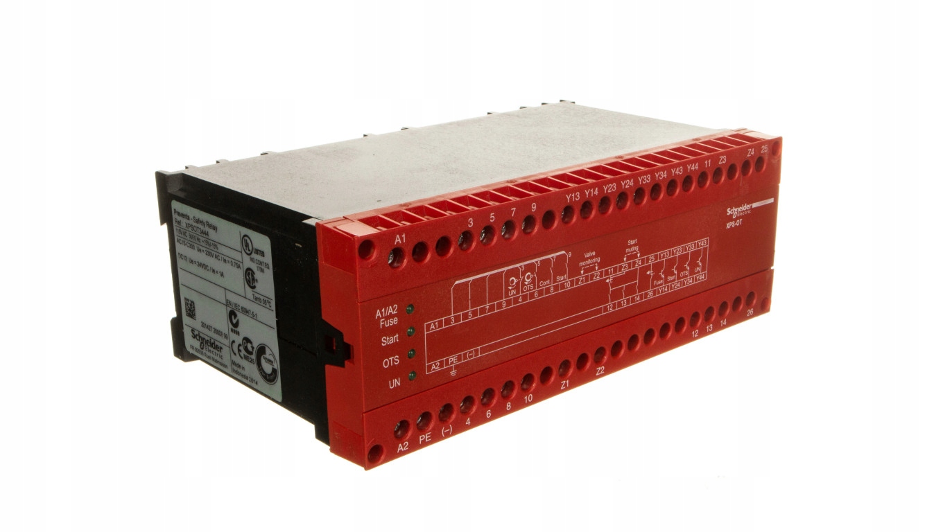 Bezpečnostný modul Preventa, STOP vypínač 115V