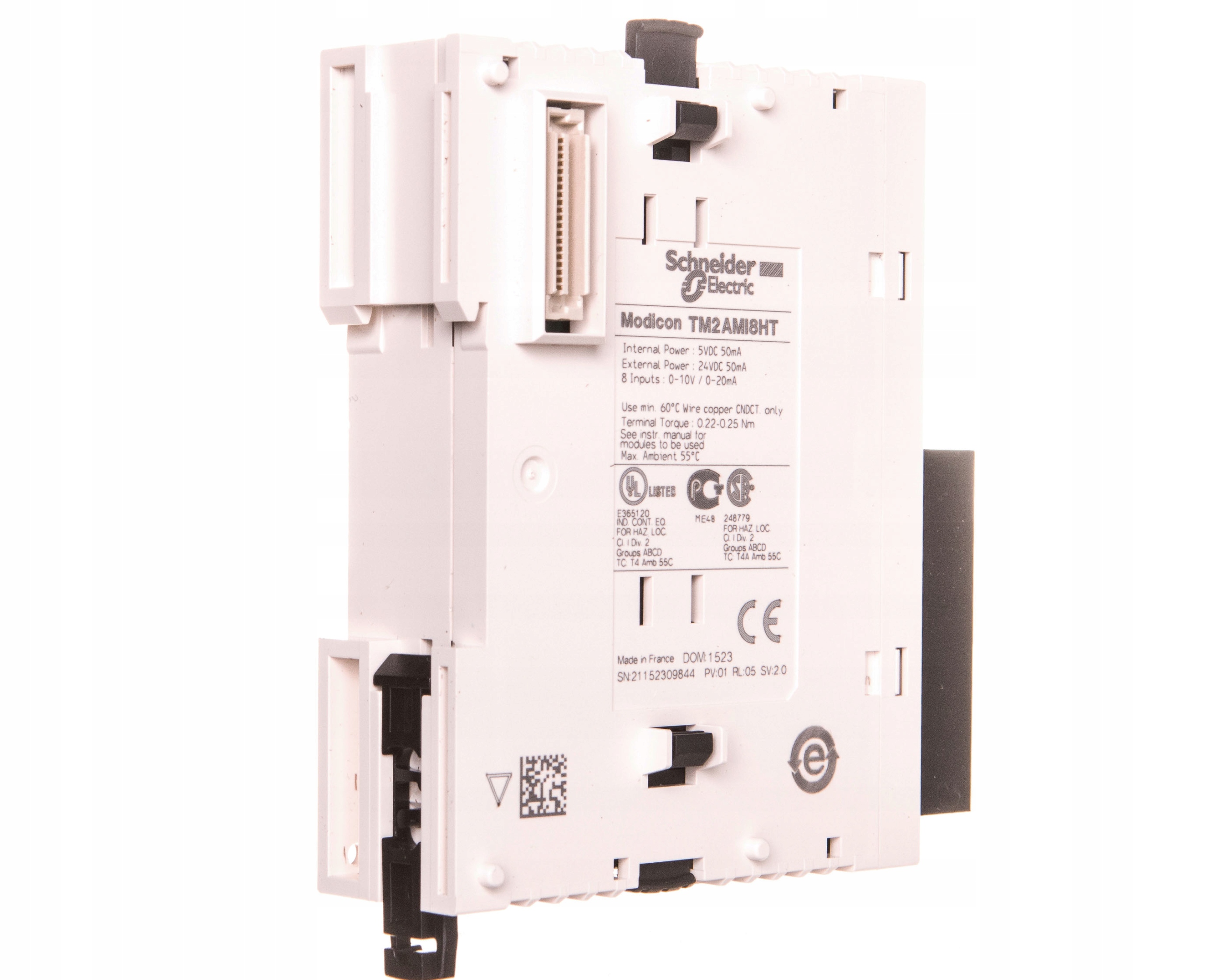 Modul analógových vstupov 8we 24V DC 4-20mA 0-10V