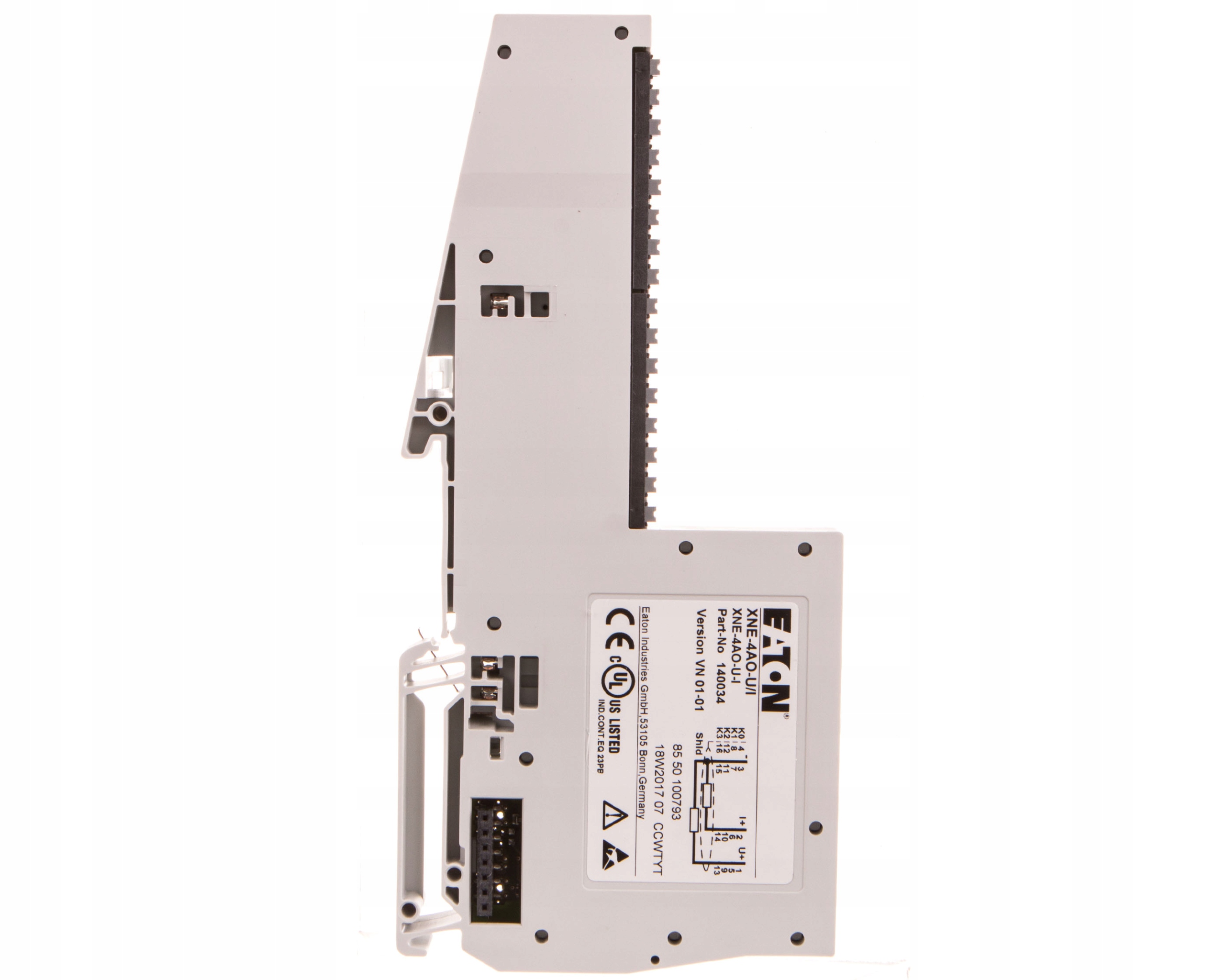 Analógový výstupný modul 4 výstupy (-10/0 až +10 V DC, 0 /