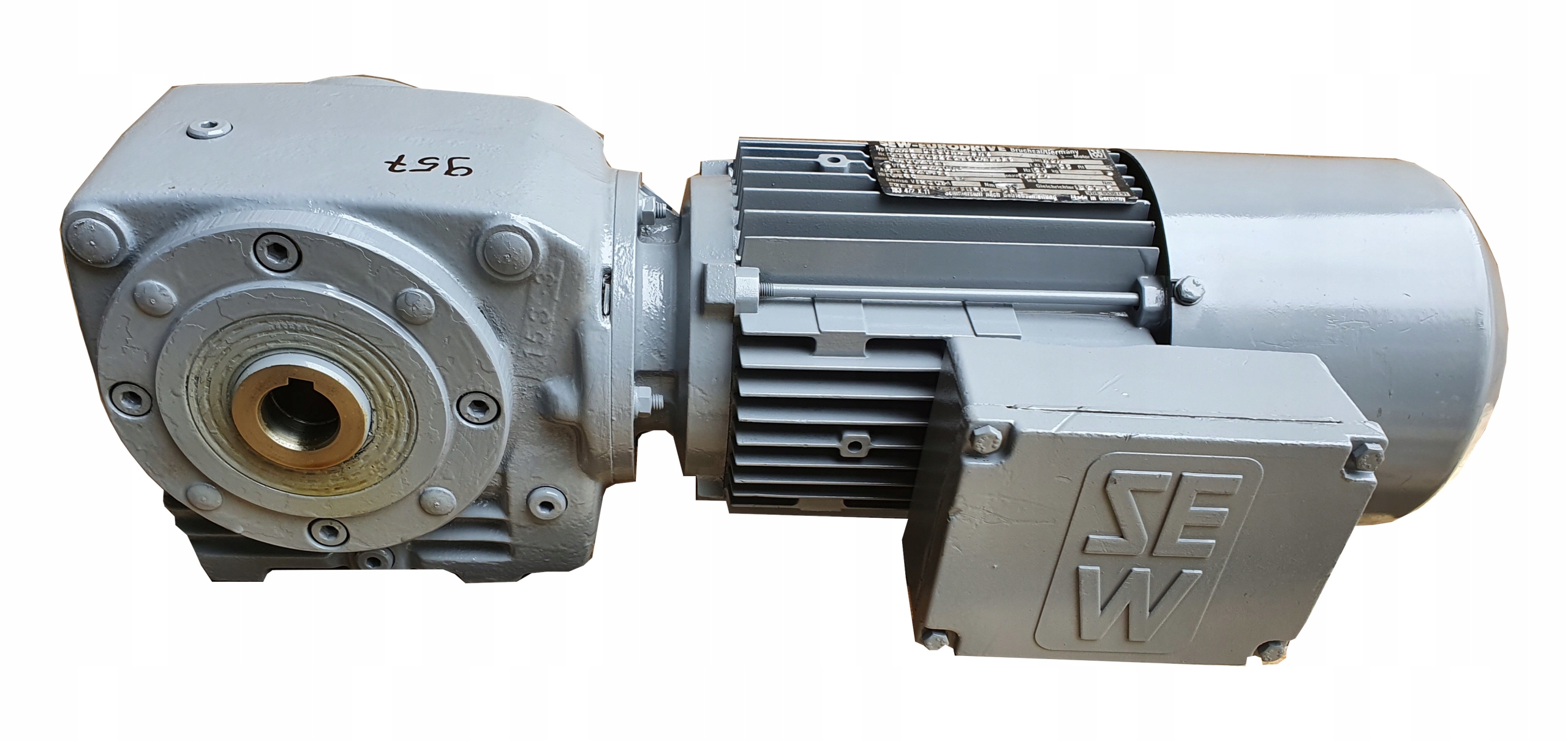 Prevodový motor SEW 0,55 kw 131 ot./min Brzda