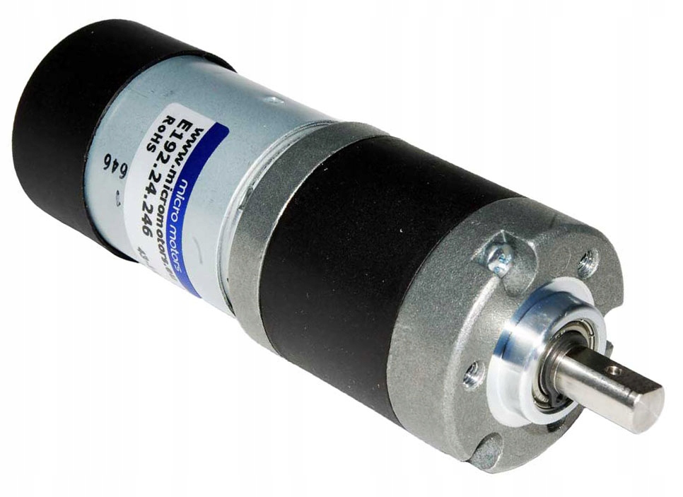 Planétový prevodový motor 15 ot./min. 24V ss. 30kg.cm