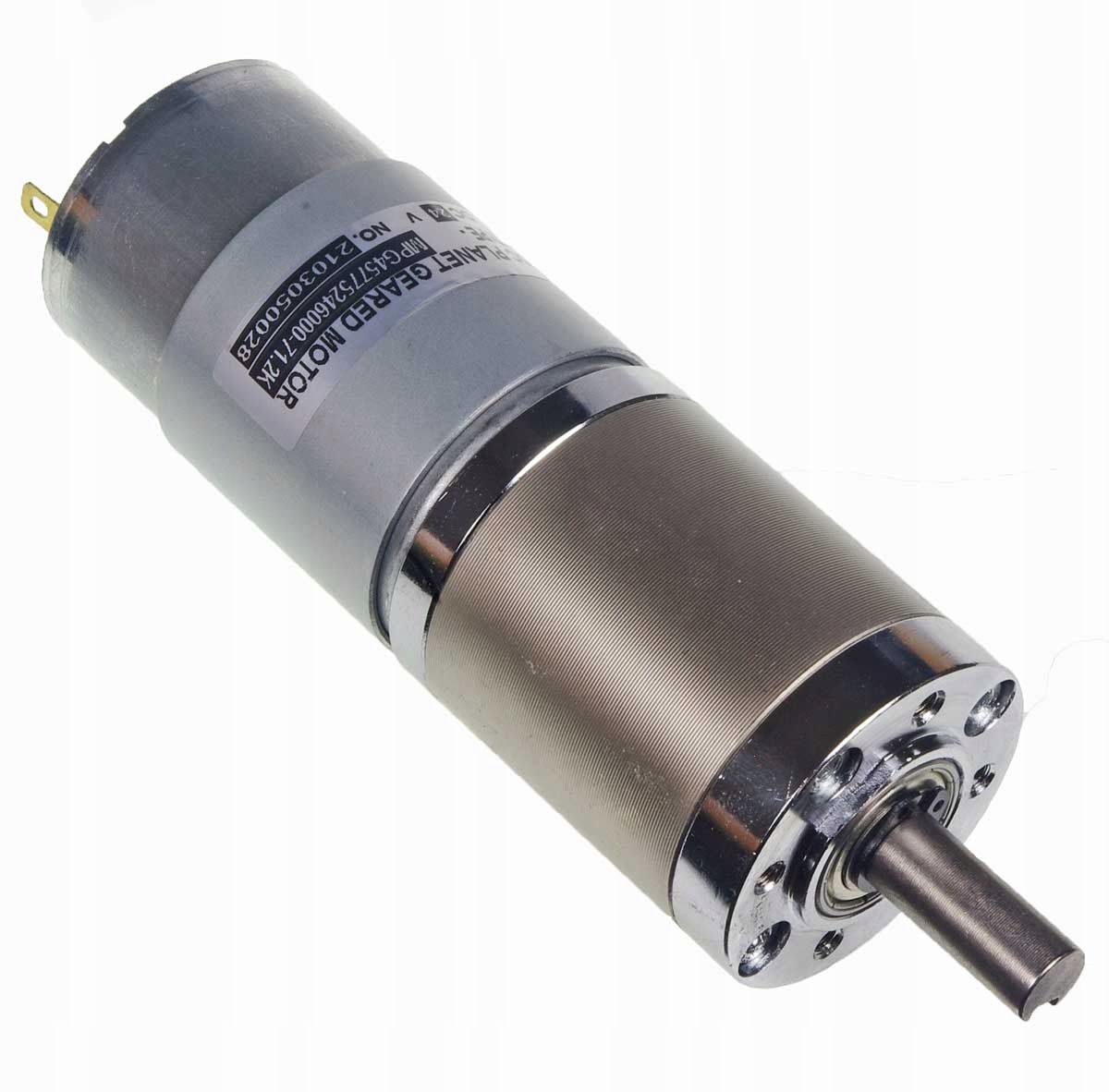 Motoreduktor planetárny 73obr/min, 24VDC 29kg.cm