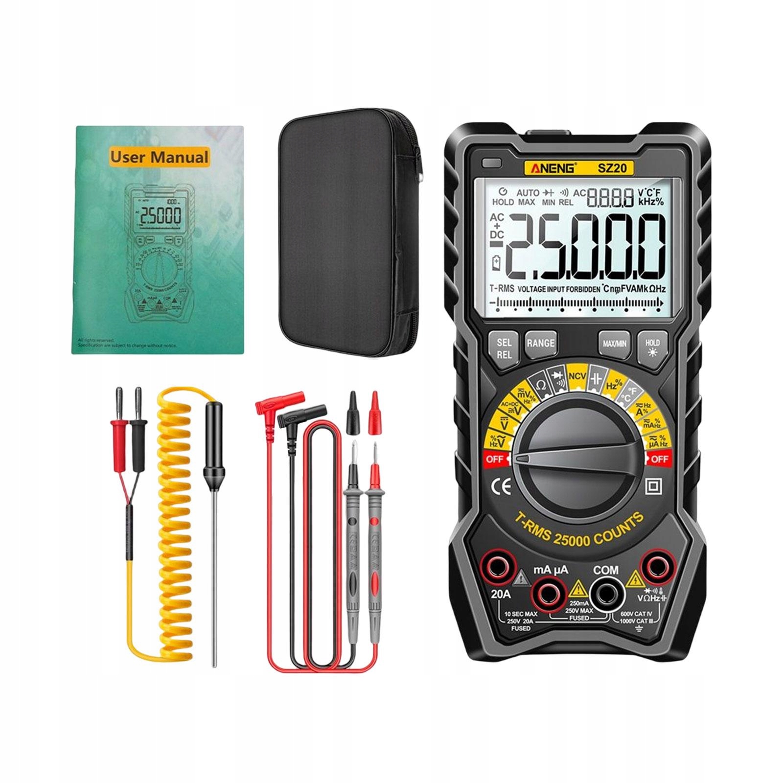 Multi Tester Univerzálny voltmeter pre