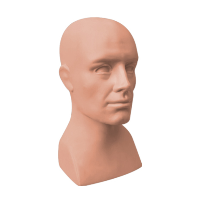 Béžová pánska výstavná figurína