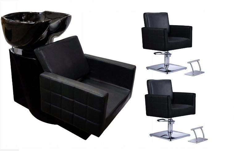 Kadernícke umývanie áut Kadernícke kreslo Salon Footrest