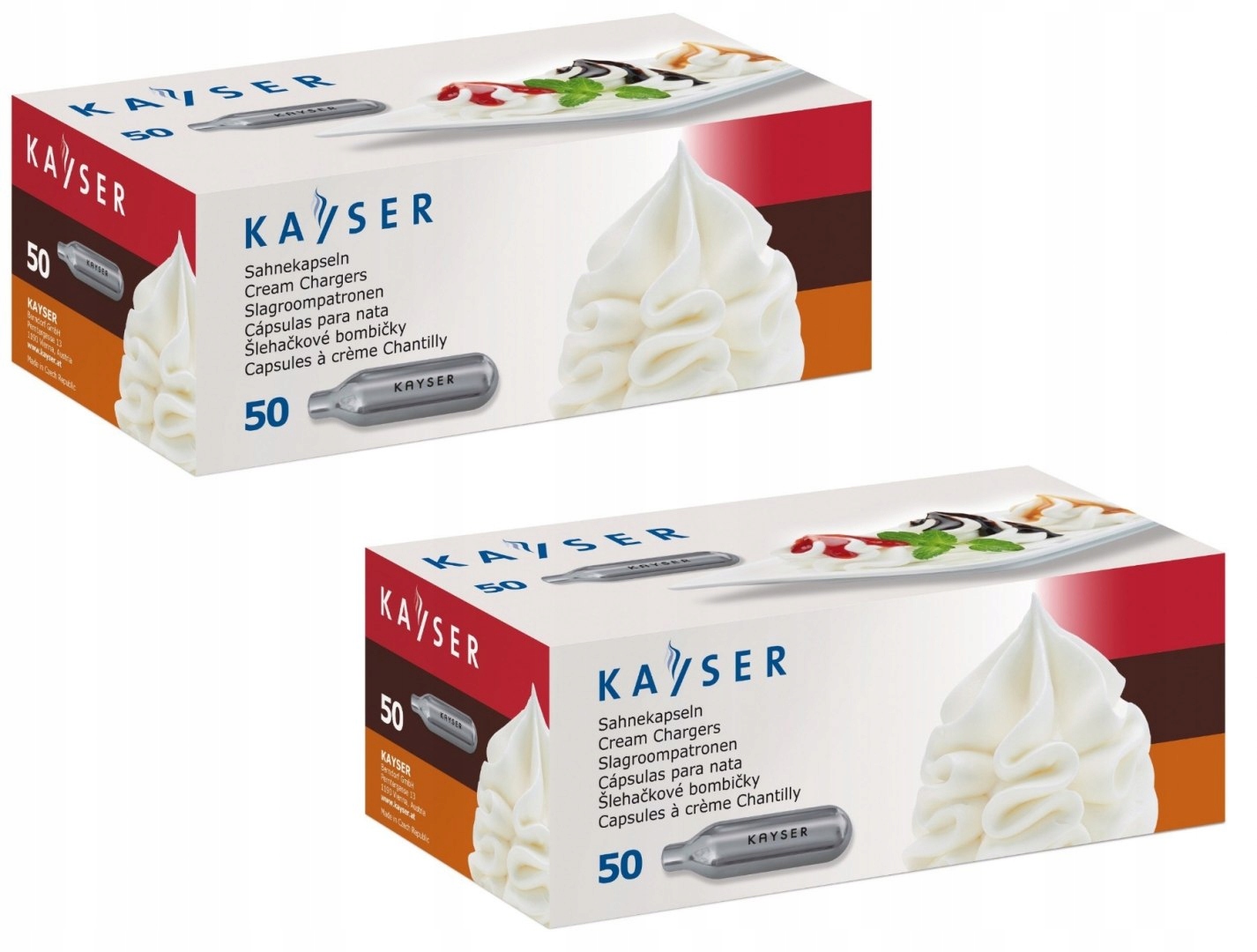 100 KS KAYSEROVÁ KRÉMOVÁ KAZETA