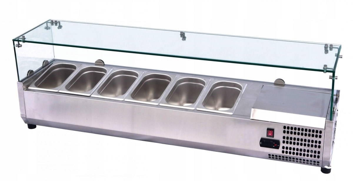CHLADENIE HORNÉ 5x GN 1/4 + GN KONTAJNERY