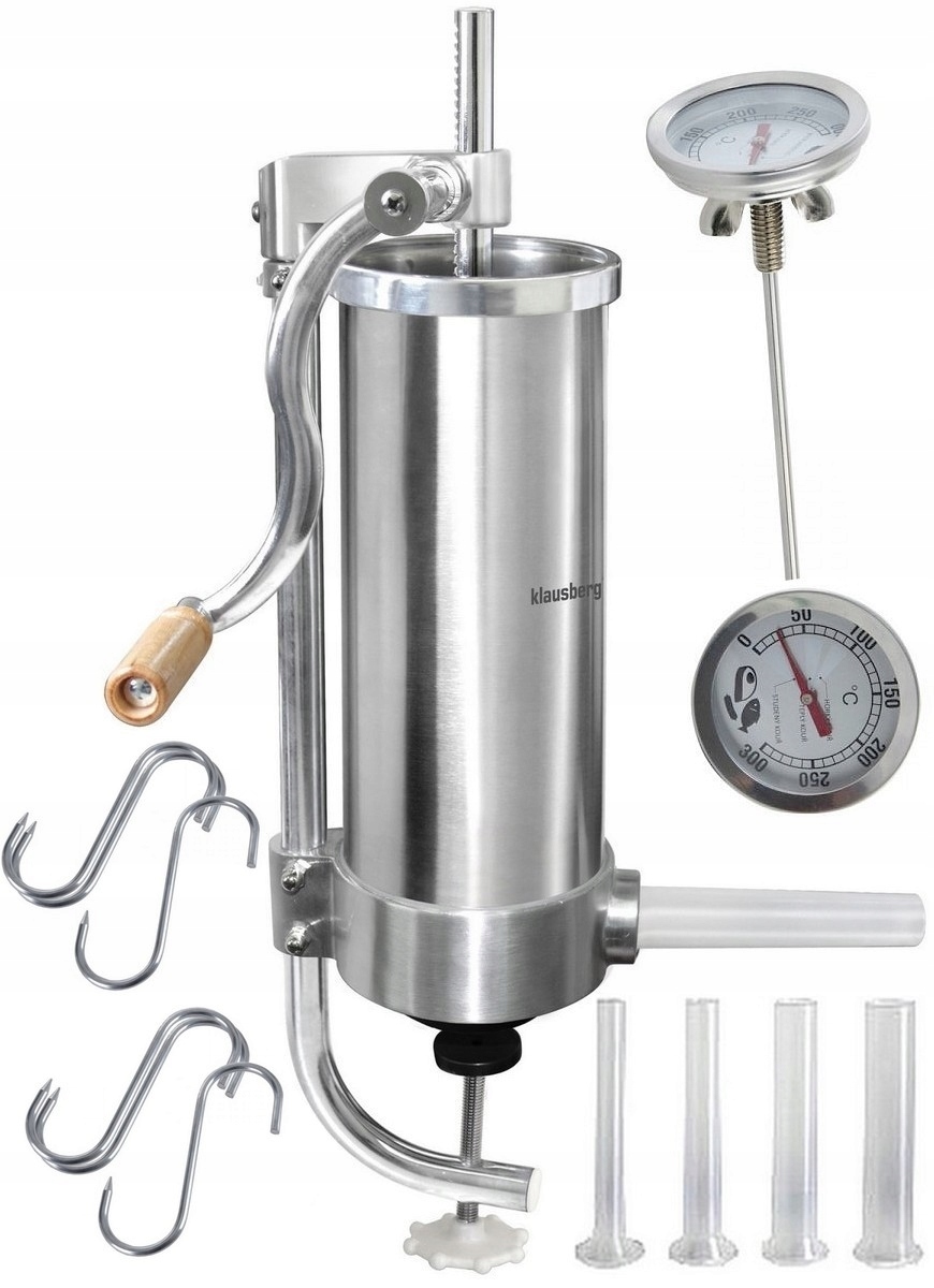 VÝPLŇ Klobása 6xHÁČEK + OCELOVÝ TEPLOMER 3kg.