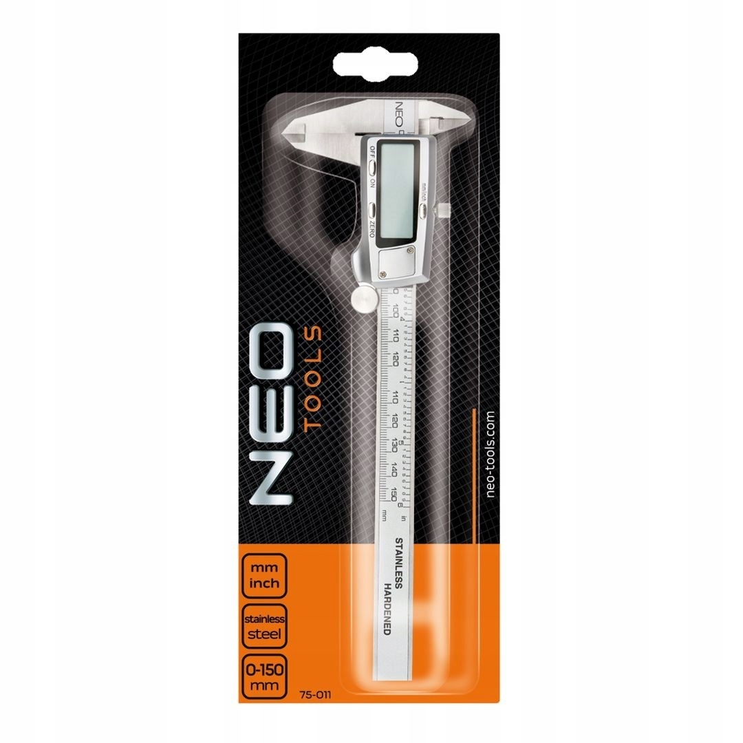 NEO Digitálne posuvné meradlo 150 MM INOX 75-011
