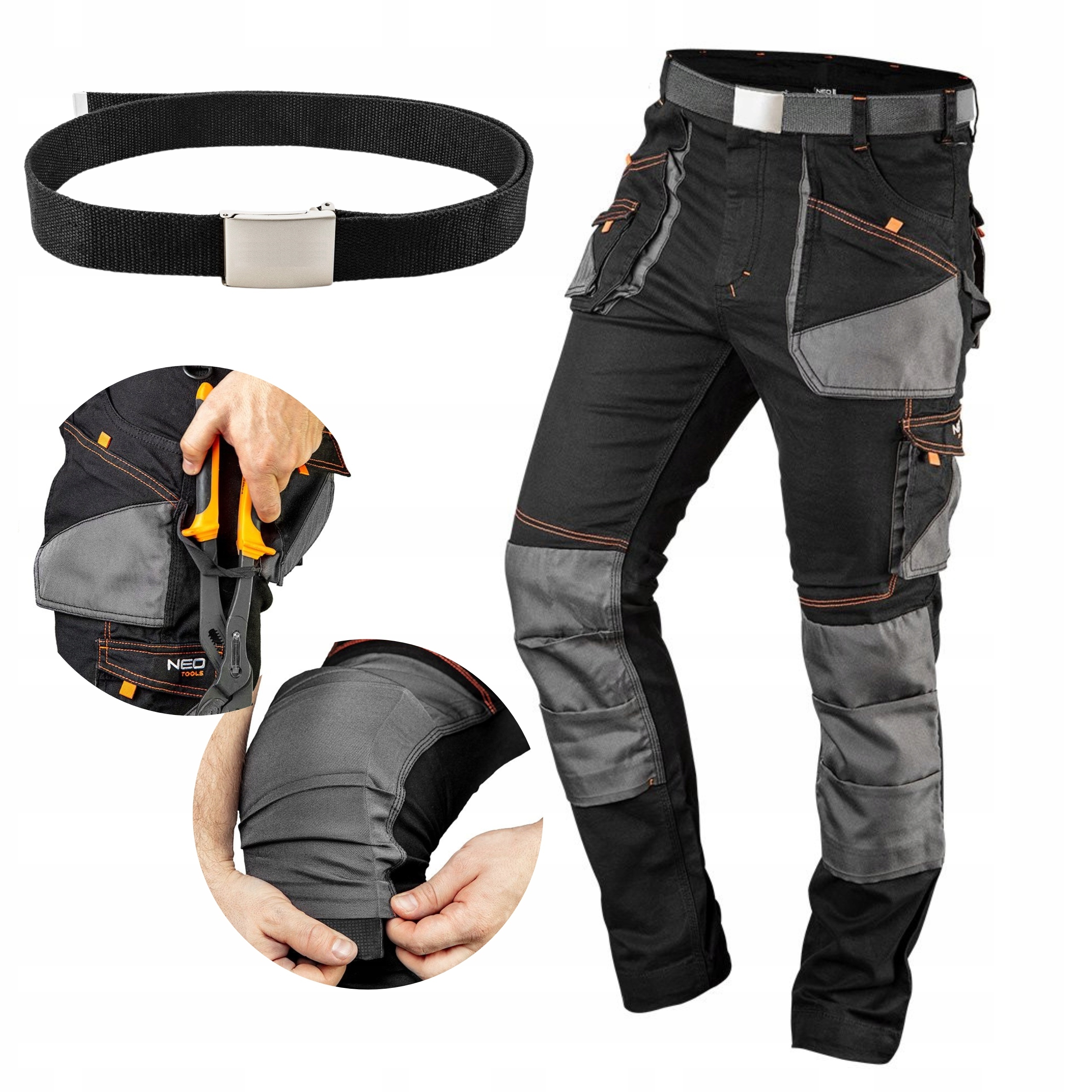 Neo Tools dlhé pracovné nohavice 81-238 veľkosť L
