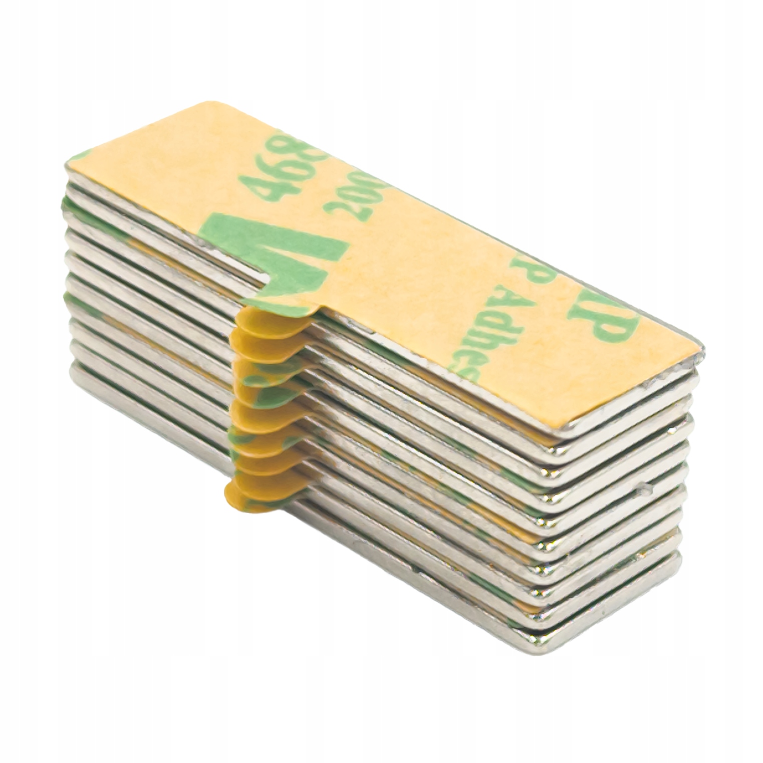 Hunter N45 neodymové magnety 30x10x1 mm 1,75 kg 10 kusov