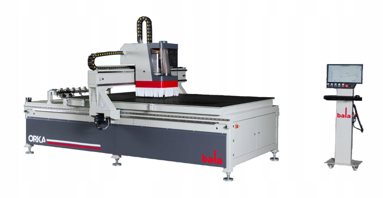 NOVÝ CNC frézovací ploter nesting BALA ORCA |2800x2100mm| 9,5 kW | nie scm