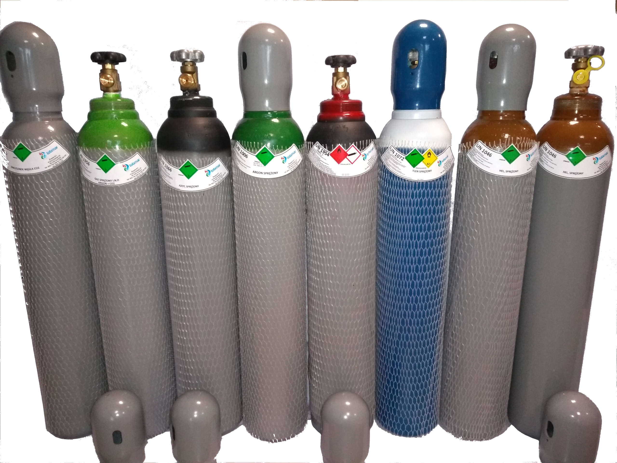 NOVINKA Cylinder Butle ARGON 8L TIG 200BAR PLNÉ SVETLO