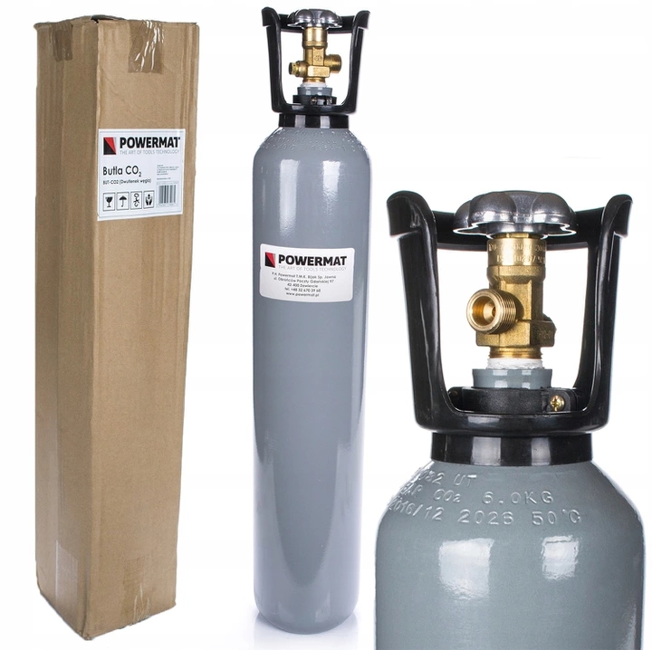 NOVÝ PLNÝ CYLINDER CO2 8L MIGOMAT