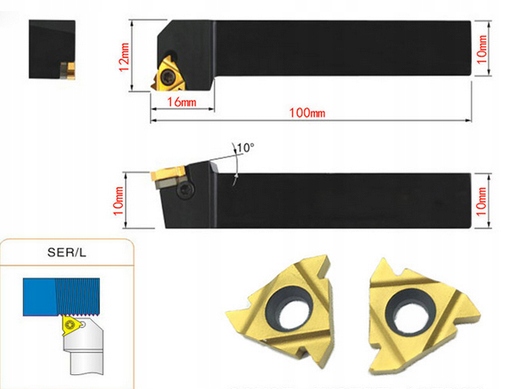 SKLÁPACÍ NOŽNÝ SKLÁDAČ SER1010H11 10 mm Vonkajší závit