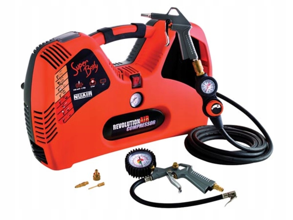 Kompresor bezolejowy NuAir N/AUO274 2 l 1 bar