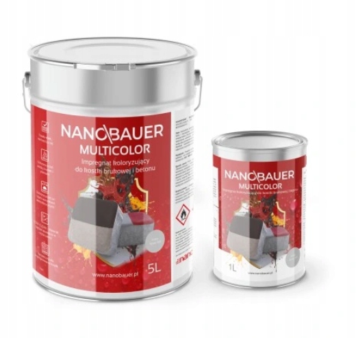 Nanobauer NS.40.J.242 farbiaca impregnácia červená 5 l