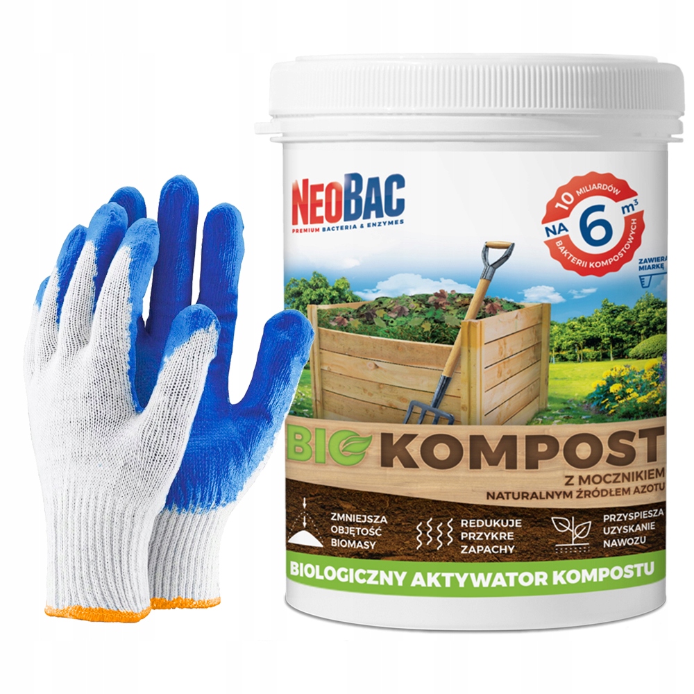 Organické, prírodné hnojivo NeoBac prášok 1 kg