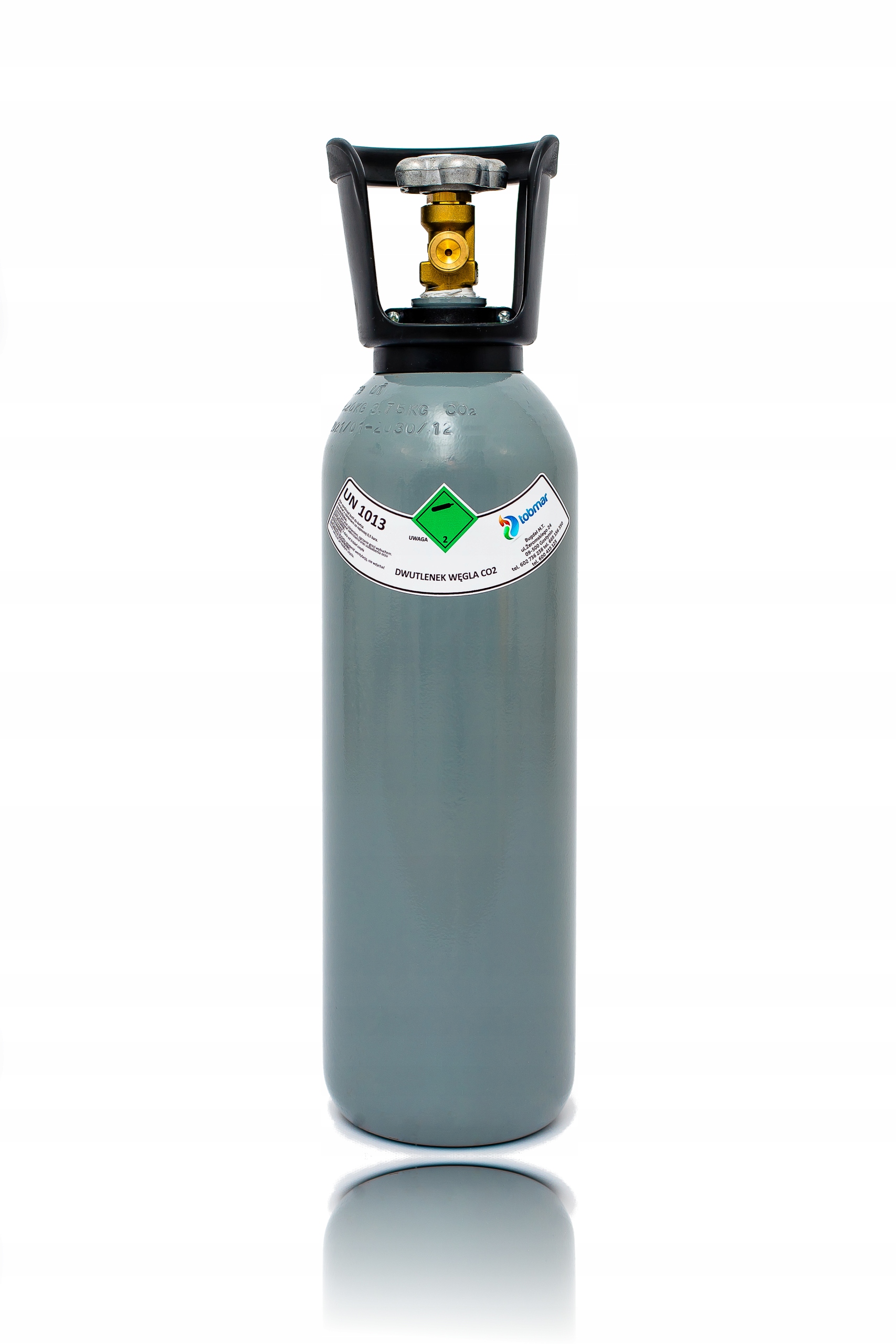 Nízke plné valce 8L fľaše Co2 Food Dioxide