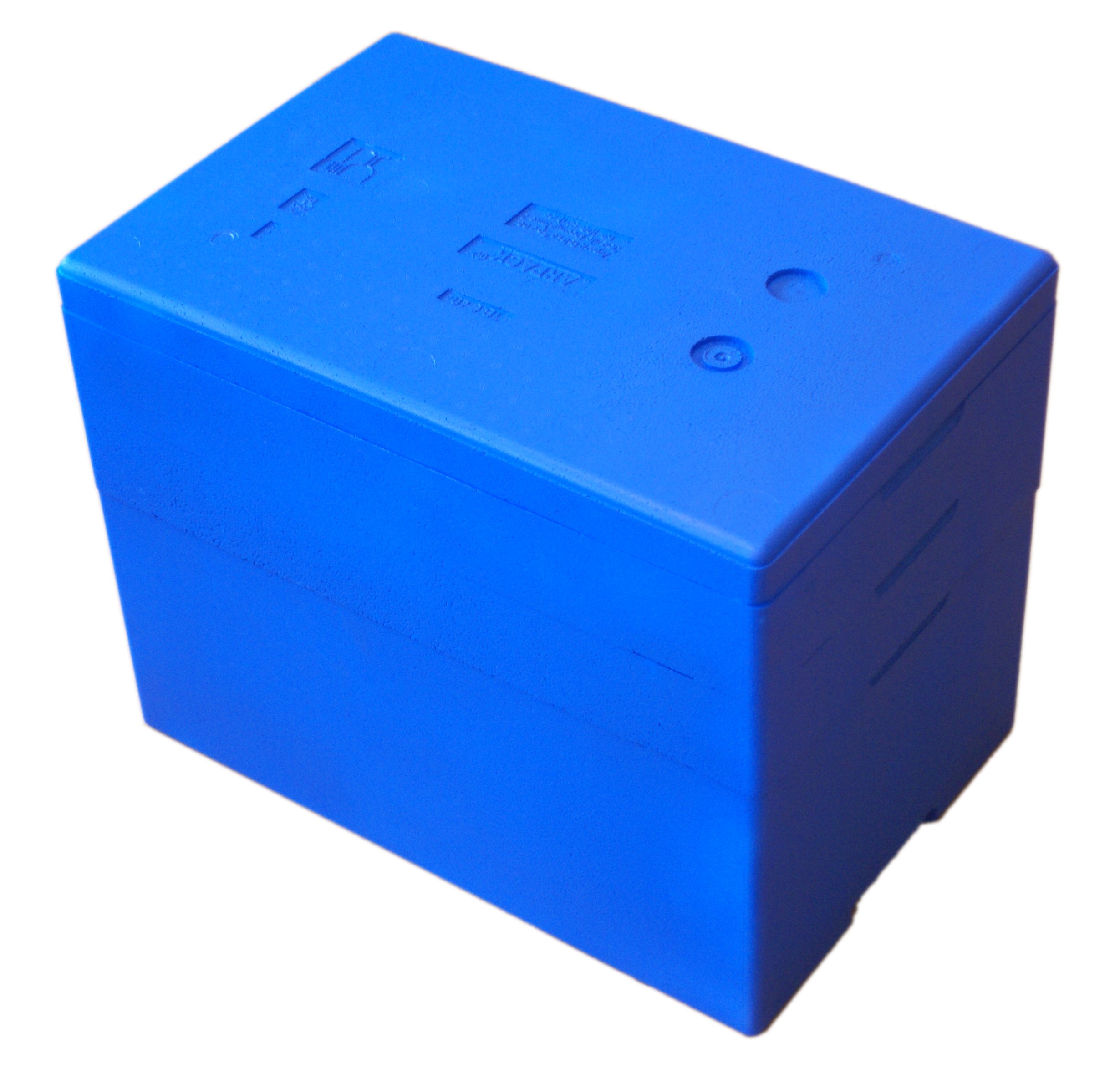 Modrý termobox s 2 krúžkami 56L