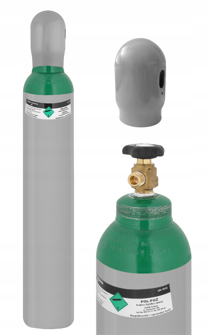 Plná fľaša MIX 8 litrov CO2-18% ARGON-82%