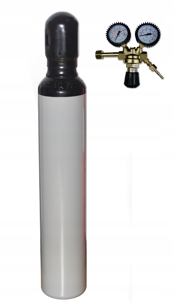Nový 8L AZOT valec - plný + reduktor