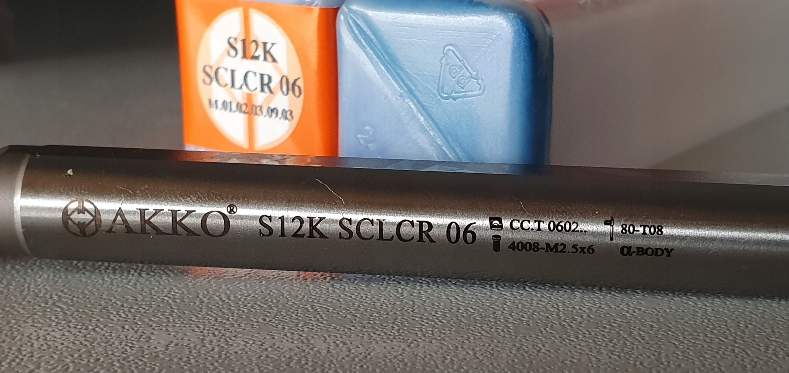 Nôž AKKO S12K SCLCR 06 na plech CCMT 0602 .. F-DPH