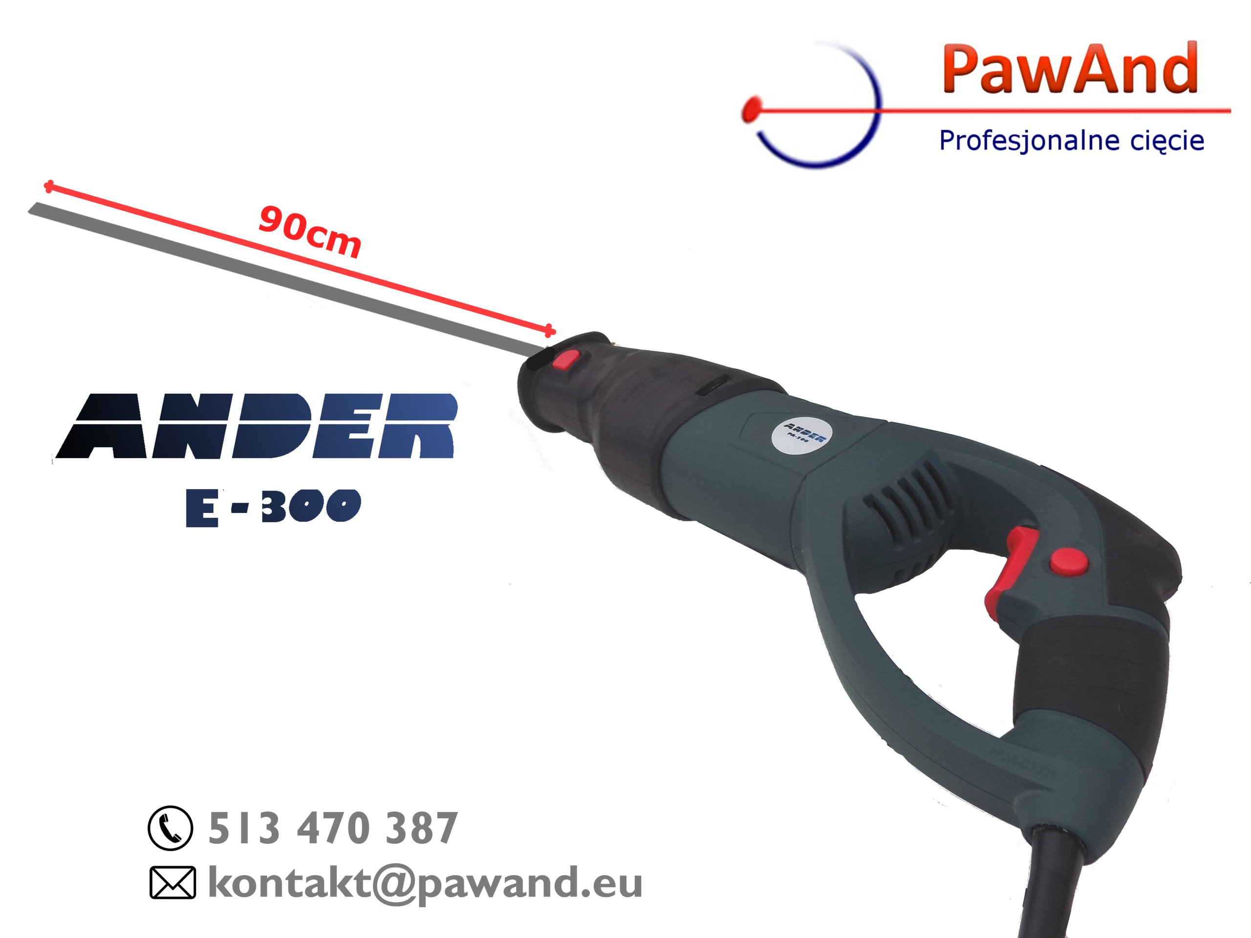 Elektrický nôž na rezanie peny ANDER E300