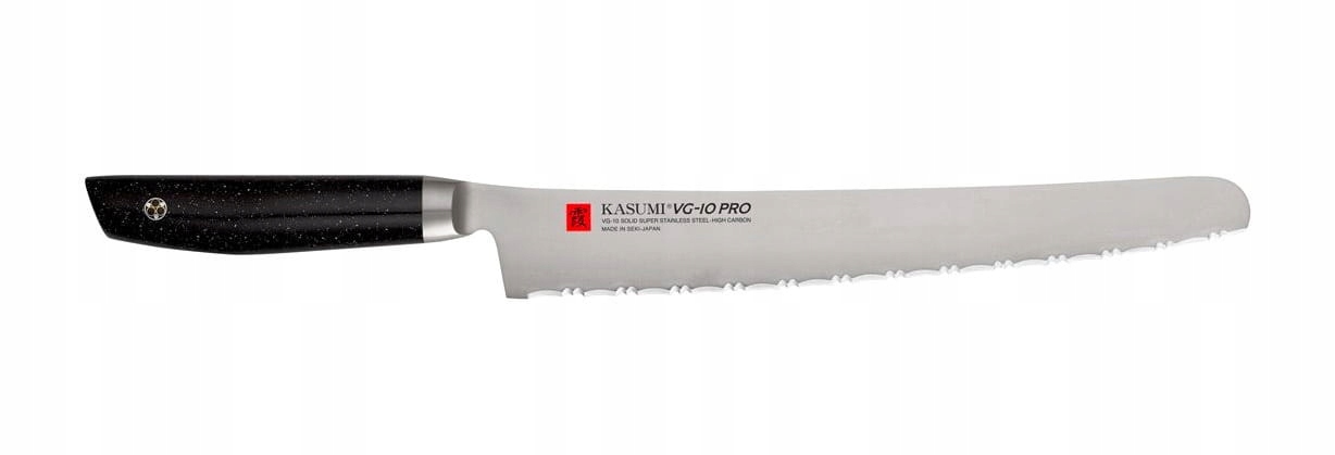 Japonský kovaný nôž na chlieb VG10, dĺžka 25 cm - KASUM