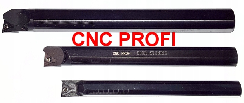 Priemer vyvrtávacej nože 16 mm S16Q STUNR16 pre dosku TCMT
