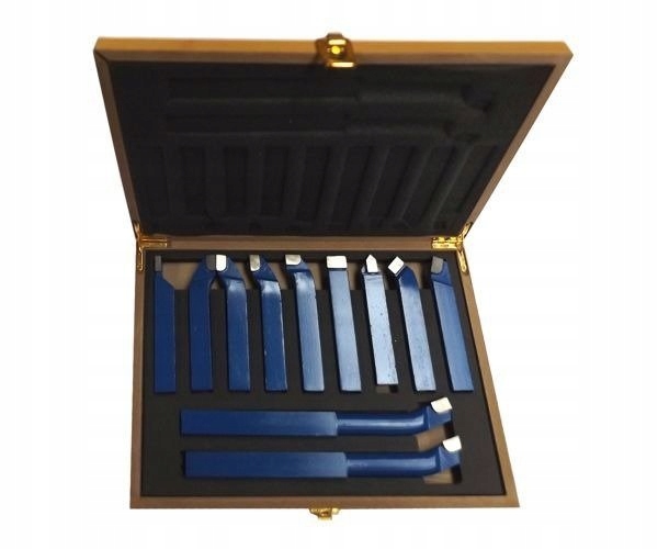 Sústružnícke nože 16x16 mm 11 ks sústruhový nôž
