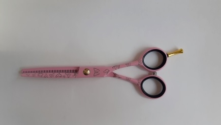 Nožnice Ice Thinning Butterfly Pink TR832BBB 5,5 '
