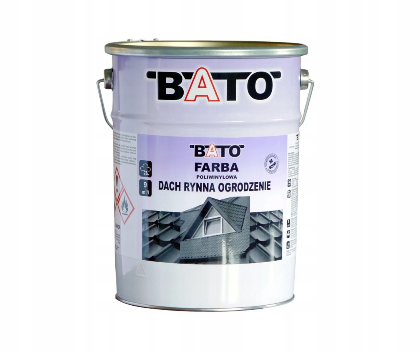 Bato grafitová polyvinylová farba 5 l